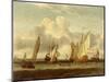Shipping on the Ij at Amsterdam Harbour-Abraham Storck-Mounted Giclee Print
