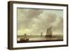 Shipping on the Kil with `Oude Wachthuis' and the Grote Kerk, Dordrecht Beyond-Jan Van Goyen-Framed Giclee Print