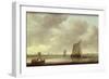 Shipping on the Kil with `Oude Wachthuis' and the Grote Kerk, Dordrecht Beyond-Jan Van Goyen-Framed Giclee Print