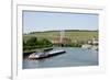 Shipping on the River Main, Wurzburg, Bavaria, Germany, Europe-Robert Harding-Framed Photographic Print