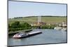 Shipping on the River Main, Wurzburg, Bavaria, Germany, Europe-Robert Harding-Mounted Photographic Print