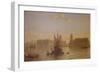 Shipping on the Thames at Greenwich-David Roberts-Framed Giclee Print