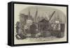 Shipping Ordnance Stores at the Tower-null-Framed Stretched Canvas