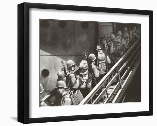 Shipping Out-null-Framed Art Print