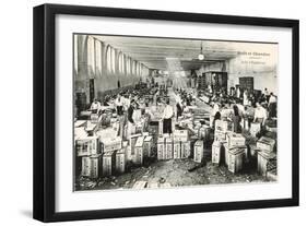 Shipping Room, Moet et Chandon-null-Framed Art Print