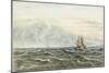 Shipping Scene Off Tynemouth (Watercolour, Bodycolour and Pencil on Paper)-James Henry Cleet-Mounted Giclee Print