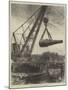 Shipping the Eighty-One Ton Gun at Woolwich-Charles Robinson-Mounted Giclee Print