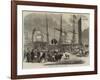 Shipping Wild Animals in the London Docks-null-Framed Giclee Print