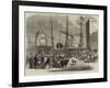 Shipping Wild Animals in the London Docks-null-Framed Giclee Print