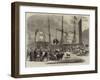 Shipping Wild Animals in the London Docks-null-Framed Giclee Print
