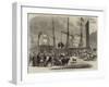 Shipping Wild Animals in the London Docks-null-Framed Giclee Print