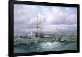 Shippping of the Coast at Brighton-Charles Thorneley-Framed Giclee Print