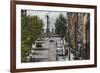 Shipquay Street, inside the walled city, Derry (Londonderry), County Londonderry, Ulster, Northern -Nigel Hicks-Framed Photographic Print