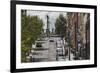 Shipquay Street, inside the walled city, Derry (Londonderry), County Londonderry, Ulster, Northern -Nigel Hicks-Framed Photographic Print