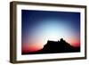 Shiprock at Dusk-Douglas Taylor-Framed Photographic Print