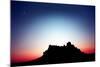 Shiprock at Dusk-Douglas Taylor-Mounted Photographic Print