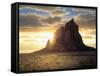 Shiprock-R.W. Hedge-Framed Stretched Canvas