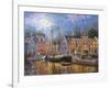 Ships Aglow-Nicky Boehme-Framed Giclee Print