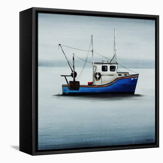 Ships Ahoy II-Sydney Edmunds-Framed Stretched Canvas