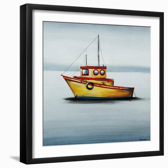 Ships Ahoy III-Sydney Edmunds-Framed Giclee Print