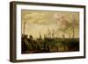 Ships Along the Shore-Adam Willaerts-Framed Art Print