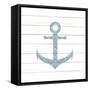 Ships Anchor-Kimberly Allen-Framed Stretched Canvas