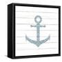 Ships Anchor-Kimberly Allen-Framed Stretched Canvas