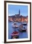 Ships and Boats in the Harbour and the Old Town-Markus Lange-Framed Photographic Print