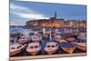 Ships and Boats in the Harbour and the Old Town-Markus Lange-Mounted Photographic Print