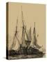 Ships and Sails I-Vision Studio-Stretched Canvas
