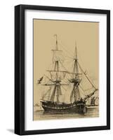 Ships and Sails IV-Vision Studio-Framed Art Print