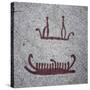 Ships and Their Crews (Rock Carving)-null-Stretched Canvas