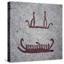 Ships and Their Crews (Rock Carving)-null-Stretched Canvas