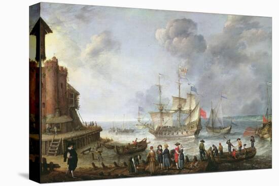 Ships Arriving in a Port-Adam Willaerts-Stretched Canvas