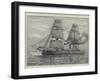 Ships at the Queen's Jubilee Naval Review-null-Framed Giclee Print