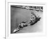 Ships Blocking the Suez Canal-null-Framed Photographic Print