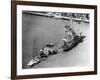 Ships Blocking the Suez Canal-null-Framed Photographic Print