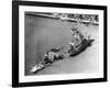 Ships Blocking the Suez Canal-null-Framed Photographic Print