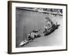 Ships Blocking the Suez Canal-null-Framed Photographic Print