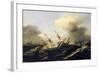 Ships During the Storm, Netherlands, 17th Century-null-Framed Giclee Print