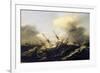 Ships During the Storm, Netherlands, 17th Century-null-Framed Giclee Print