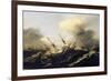 Ships During the Storm, Netherlands, 17th Century-null-Framed Giclee Print