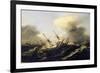 Ships During the Storm, Netherlands, 17th Century-null-Framed Giclee Print