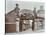 Ships Figureheads over the Gate at Castles Shipbreaking Yard, Westminster, London, 1909-null-Stretched Canvas