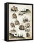 Ships from Portuguese Fleet from Memoria Das Armadas, 1528, Portugal, 16th Century-null-Framed Stretched Canvas