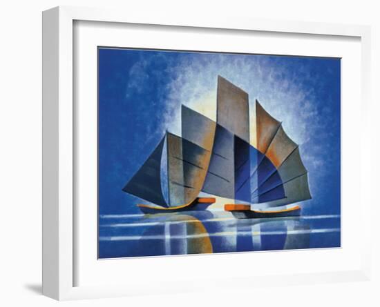 Ships I-Louis Toffoli-Framed Art Print