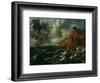 Ships in a Gale, C.1705-08-Marco Ricci-Framed Giclee Print