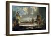 Ships in a Lagoon, 17th or Early 18th Century-Abraham Storck-Framed Giclee Print