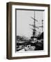 Ships in London Docks-null-Framed Photographic Print