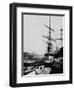 Ships in London Docks-null-Framed Photographic Print